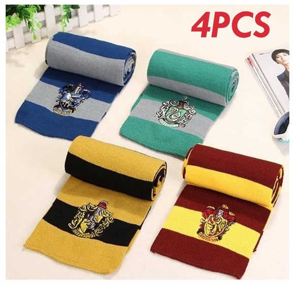 Harry Potter House Scarves. Set of four. - Picture 4 of 6